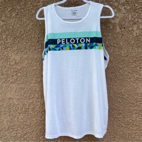 Peloton Muscle Tee Short Sleeve Shirt Womens 1X Casual Lightweight Cut-out‎ Back - Picture 1 of 9